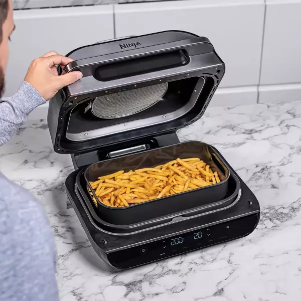 Гриль Ninja Foodi MAX Health MultiGrill & Air Fryer з Сooking probe AG551EU