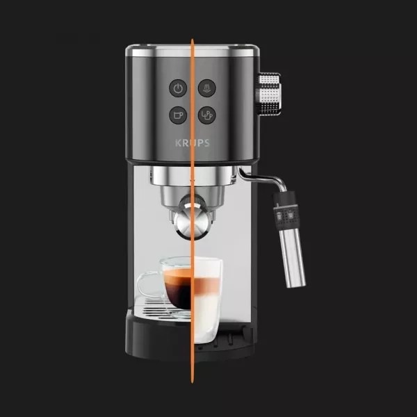 Ріжкова кавоварка Krups Virtuoso+ (Black)