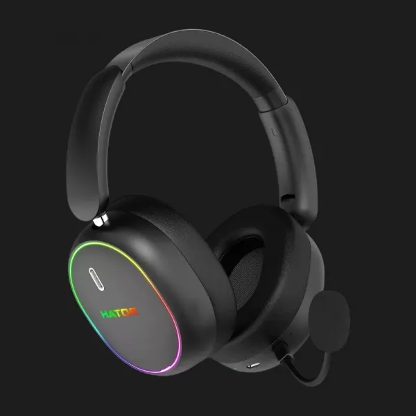 Ігрова гарнітура Hator Phoenix 2 Hi-Res wireless (Black) (ESH40)