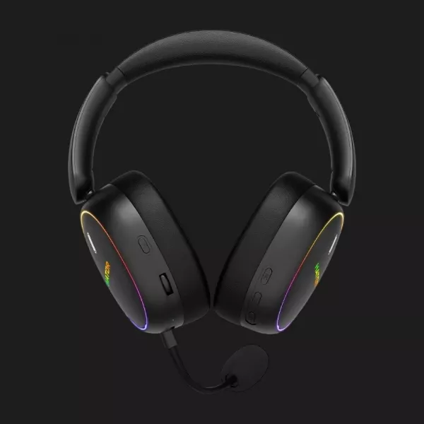 Ігрова гарнітура Hator Phoenix 2 Hi-Res wireless (Black) (ESH40)