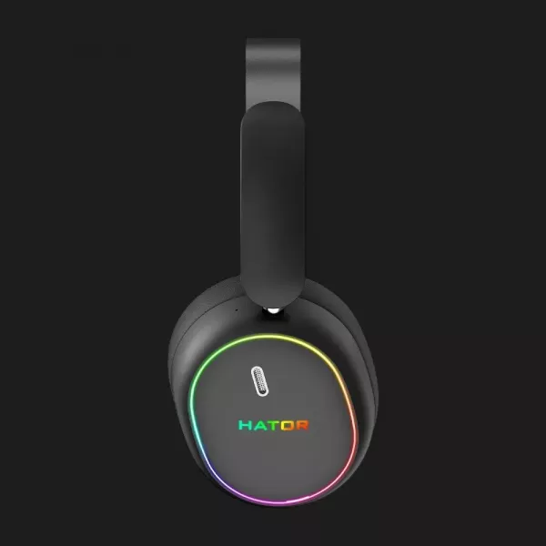 Ігрова гарнітура Hator Phoenix 2 Hi-Res wireless (Black) (ESH40)