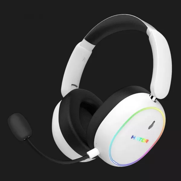 Ігрова гарнітура Hator Phoenix 2 Hi-Res wireless (White) (ESH41)