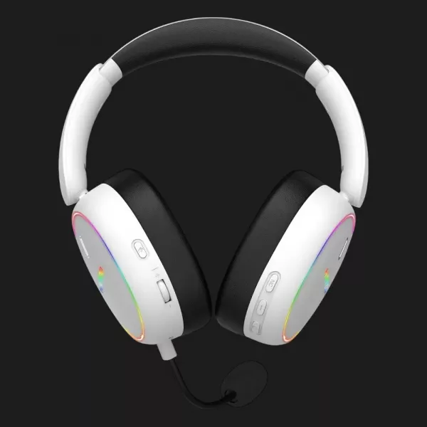 Ігрова гарнітура Hator Phoenix 2 Hi-Res wireless (White) (ESH41)