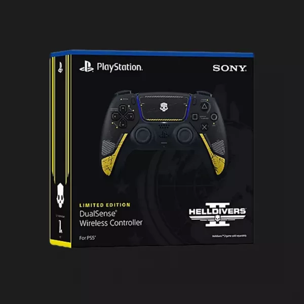 Бездротовий геймпад Sony PlayStation 5 DualSense (Helldrivers 2 Limited Edition)