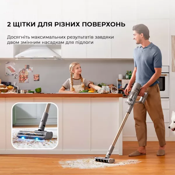 Акумуляторний пилосос Dreame Z10 Station