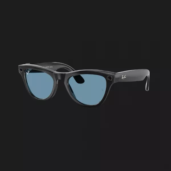 Смарт-окуляри Ray-Ban Meta Skyler Standard Shiny Black/Cerulean Blue Transitions (RW4010 601/MF 52-20) (M)