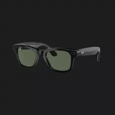 Смарт-окуляри Ray-Ban Meta Wayfarer Shiny Black/Green (RW4006 601/71 50-22) (M)