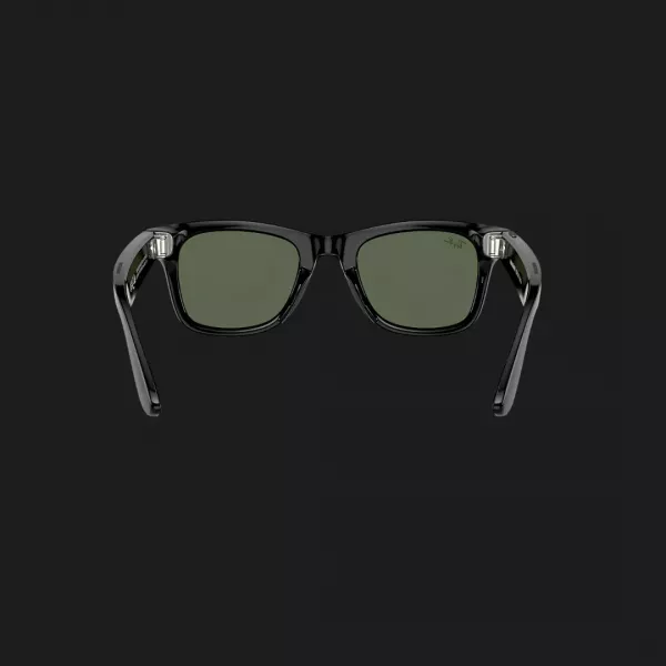 Смарт-окуляри Ray-Ban Meta Wayfarer Shiny Black/Green (RW4006 601/71 50-22) (M)