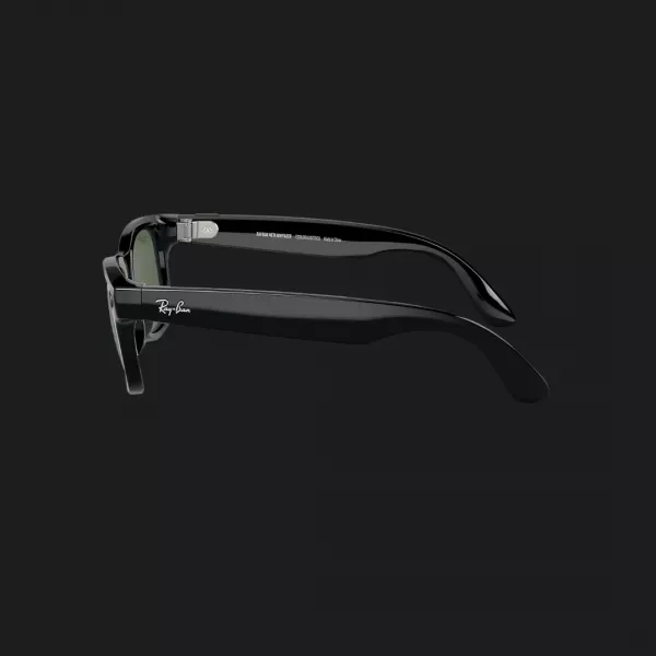 Смарт-окуляри Ray-Ban Meta Wayfarer Shiny Black/Green (RW4006 601/71 50-22) (M)