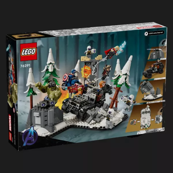 Конструктор LEGO Marvel Месники: Ера Альтрона (76291)
