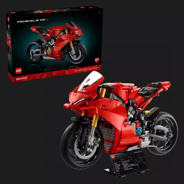 Конструктор LEGO Technic Мотоцикл Ducati Panigale V4 S (42202)