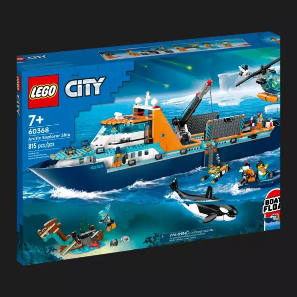 Конструктор LEGO City Арктичний дослідницький корабель (60368)