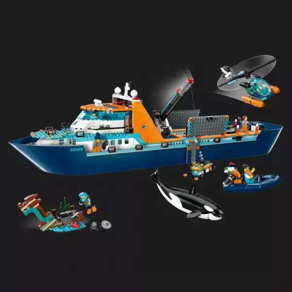 Конструктор LEGO City Арктичний дослідницький корабель (60368)