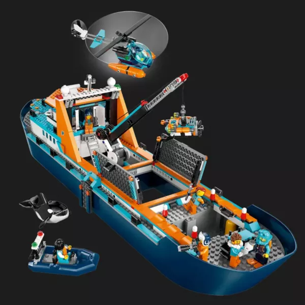 Конструктор LEGO City Арктичний дослідницький корабель (60368)