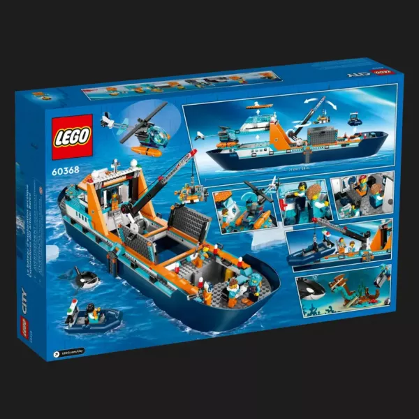 Конструктор LEGO City Арктичний дослідницький корабель (60368)