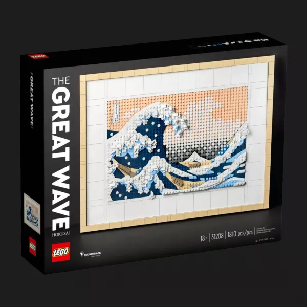 Конструктор LEGO Art Хокусай, «Велика хвиля» (31208)
