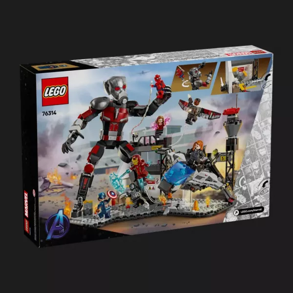 Конструктор LEGO Super Heroes Перший месник: Протистояння Пригодницька битва (76314)