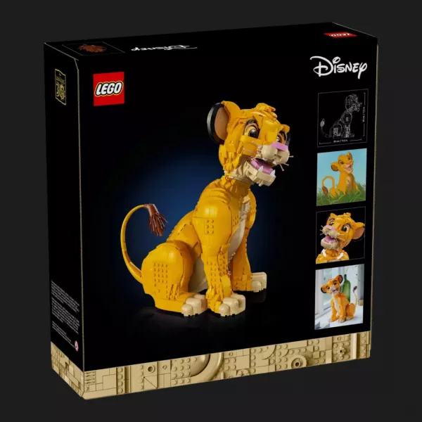 Конструктор LEGO Disney Юний король Лев Сімба (43247)