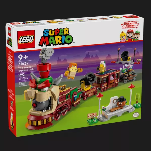 Конструктор LEGO Super Mario Швидкий потяг Боузера (71437)