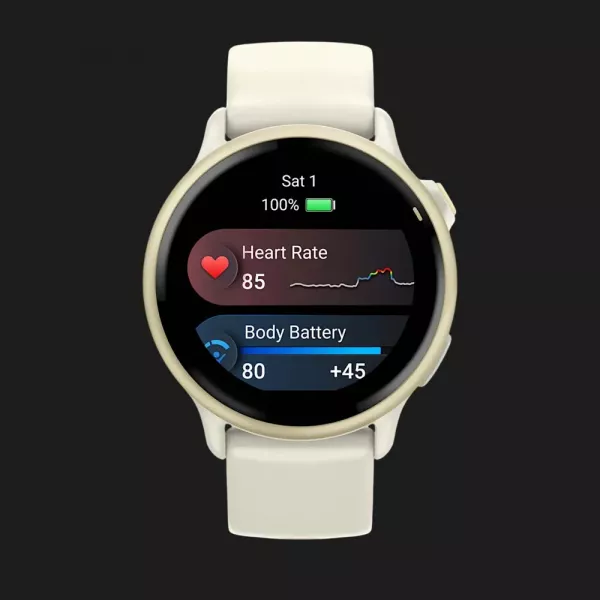Garmin Vivoactive 6 Lunar Gold with Bone Band