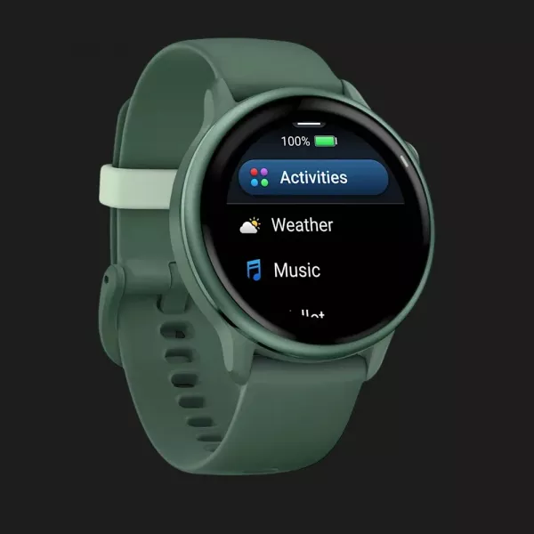 Garmin Vivoactive 6 Metallic Jasper Green with Jasper Green Band
