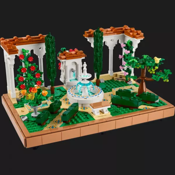 Конструктор LEGO Icons Сад фонтанів (10359)