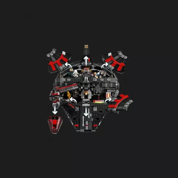 Конструктор LEGO Star Wars Темний сокіл (75389)
