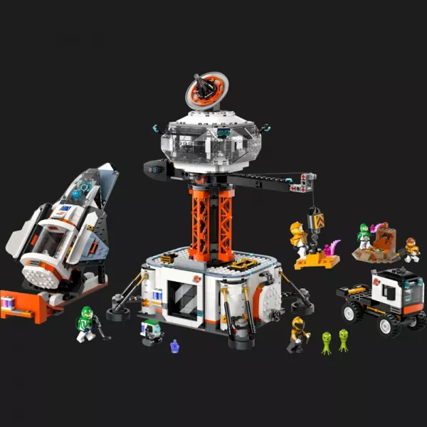 Конструктор LEGO City Космічна база й стартовий майданчик для ракети (60434)