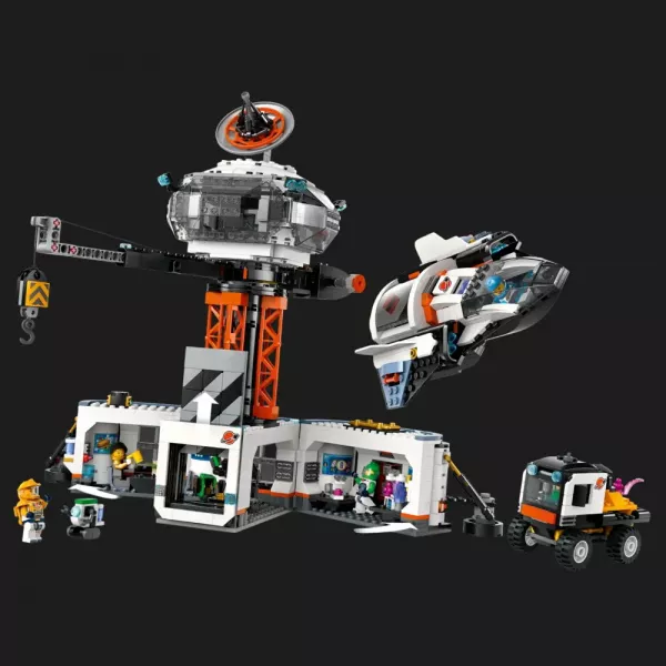 Конструктор LEGO City Космічна база й стартовий майданчик для ракети (60434)