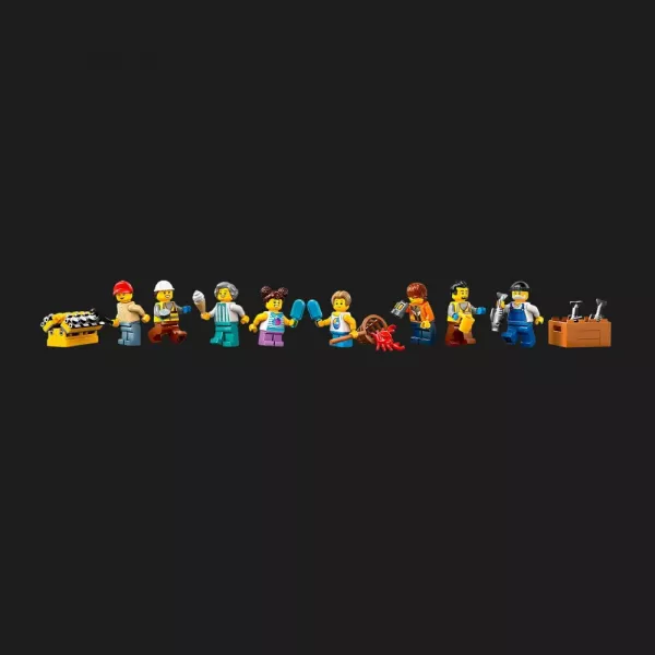 Конструктор LEGO City Морська гавань із вантажним судном (60422)