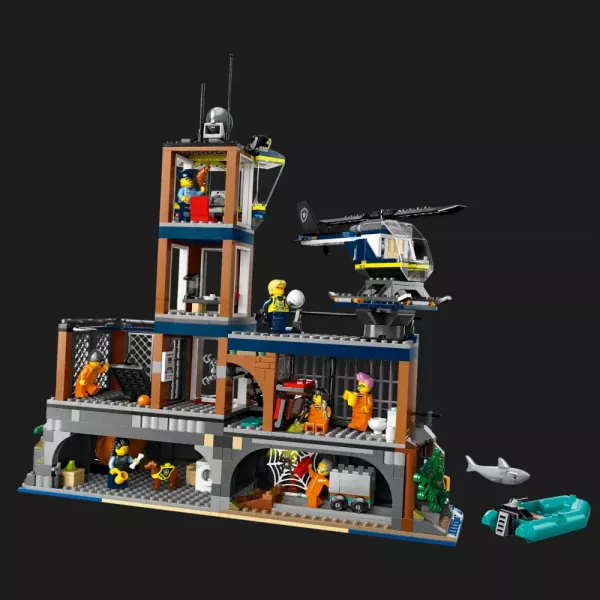 Конструктор LEGO City Поліцейський острів-в'язниця (60419)