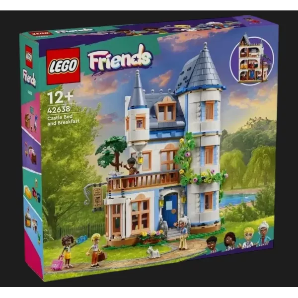 Конструктор LEGO Friends Замковий готель «Ночівля і сніданок» (42638)