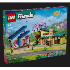 Конструктор LEGO Friends Родинні будинки Оллі й Пейслі (42620)