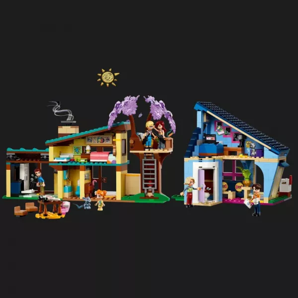 Конструктор LEGO Friends Родинні будинки Оллі й Пейслі (42620)