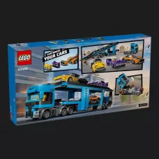 Конструктор LEGO City Вантажівка-транспортер зі спортивними авто (60408)