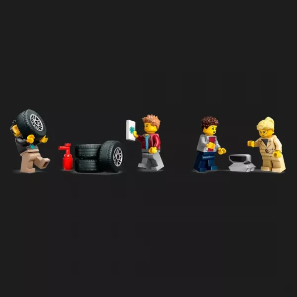 Конструктор LEGO City Вантажівка-транспортер зі спортивними авто (60408)