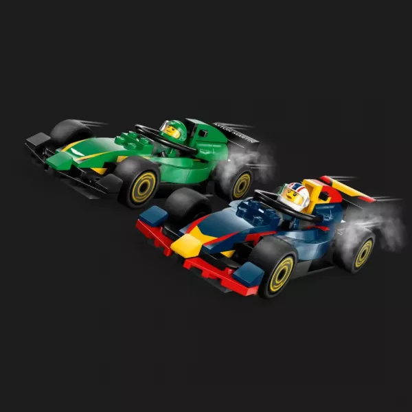 Конструктор LEGO City Вантажівка F1 з автомобілями RB20 та AMR24 (60445)