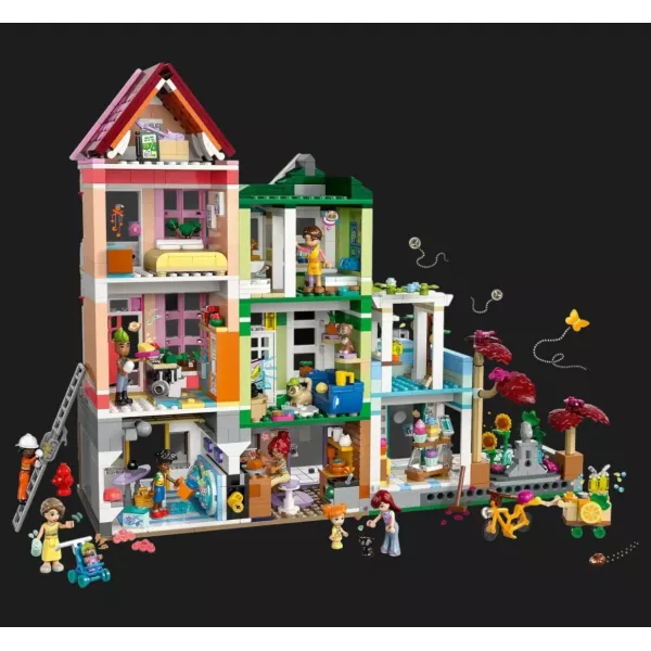 Конструктор LEGO Friends Хартлейк-Сіті. Квартири і крамниці (42670)
