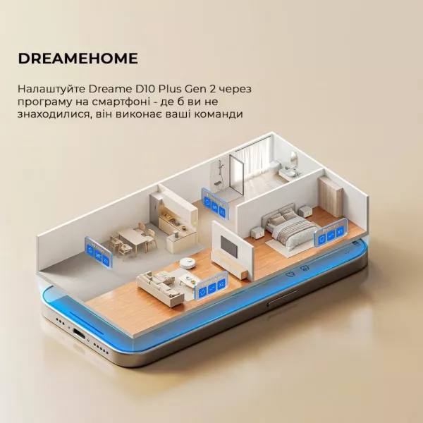 Робот-пилосос Dreame Bot D10 Plus Gen 2 (White)