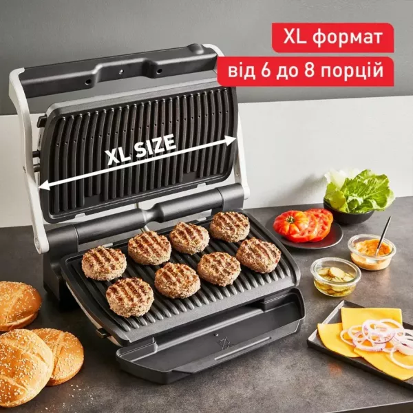 Гриль Tefal OptiGrill+ XL GC727D10