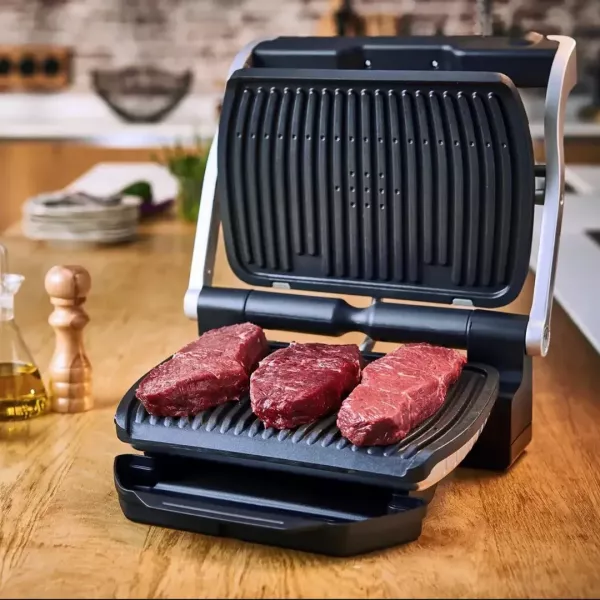 Гриль Tefal OptiGrill + GC712D34