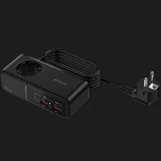 Мережевий фільтр Proove Homester Pro 65W (Розетка + 2 Type-C + 2 USB) 1.5M