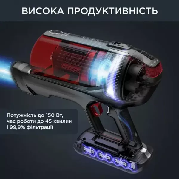 Пилосос Rowenta X-Force Flex 12.60 Auto Animal (RH98A9WO)