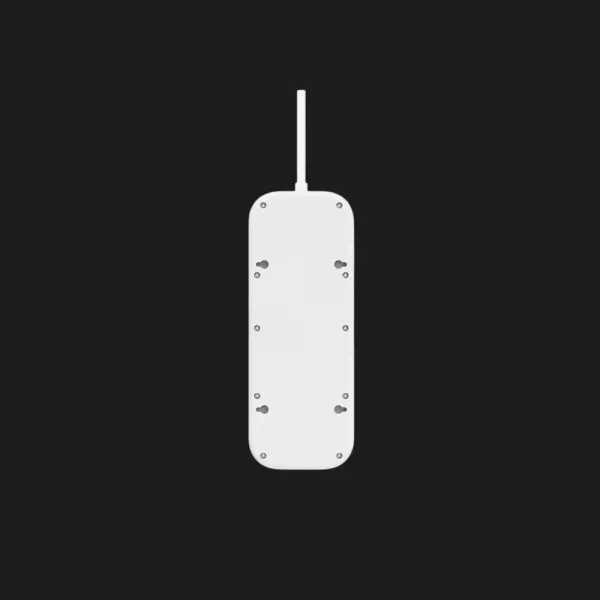 Мережевий фільтр Belkin 6хТип F, 3x1.5мм кв, 16А, USB-A/USB-C 18Вт, з захистом від перенапруги, 2м (White)