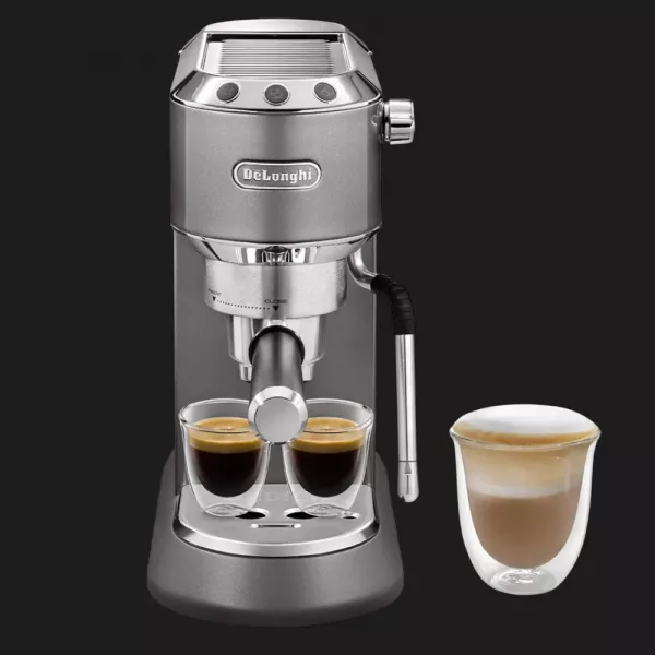 Ріжкова кавоварка DeLonghi EC 885 GY (Gray)