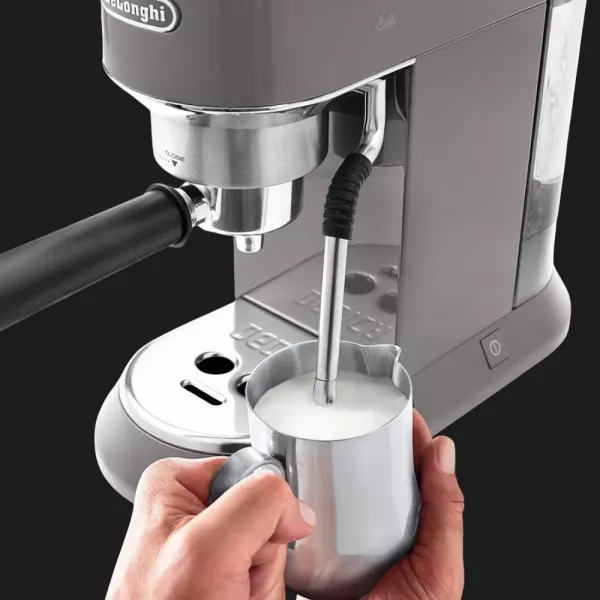 Ріжкова кавоварка DeLonghi EC 885 GY (Gray)