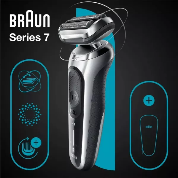 Електрична бритва BRAUN Series 7 (Silver/Black)