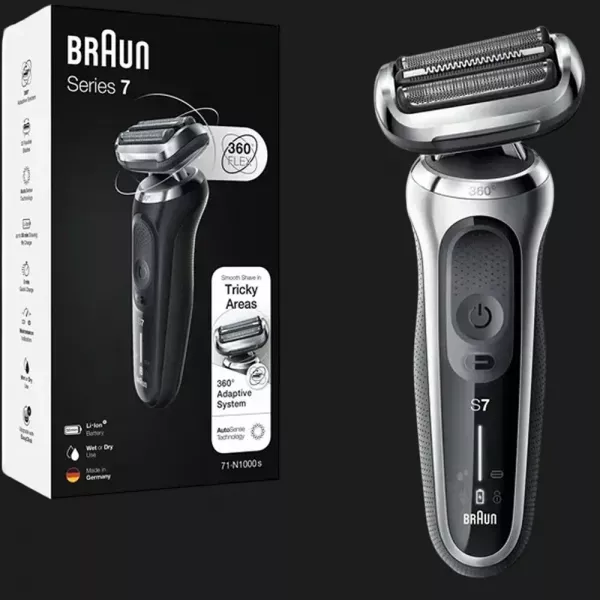 Електрична бритва BRAUN Series 7 (Silver/Black)