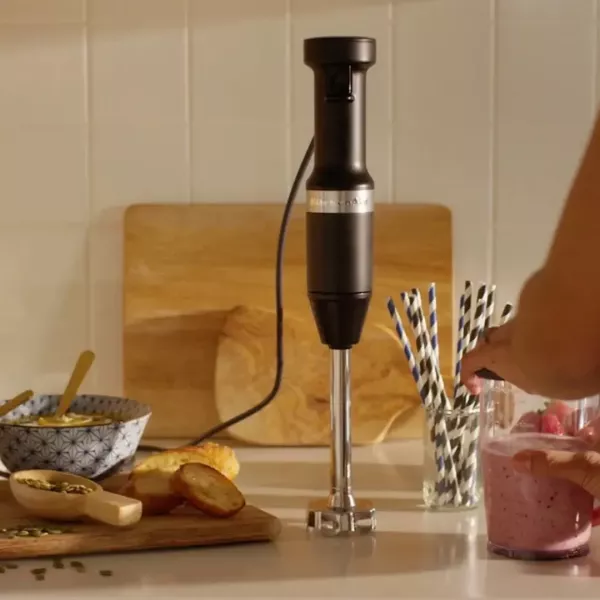 Блендер занурювальний KitchenAid з аксесуарами (Black)