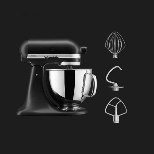 Планетарний міксер KitchenAid Artisan 4,8 л (Black Matte)